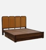 Nraftello Handmade Sheesham Wood Bedroom Bed for Modern Homes - Image 3