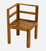 Oeltrona Sheesham Wood Dining Table Set in Warm Natural Tone with Smooth Finish - Image 11