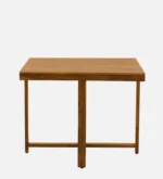 Oeltrona Sheesham Wood Dining Table Set in Warm Natural Tone with Smooth Finish - Image 4