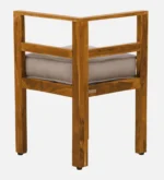 Oeltrona Sheesham Wood Dining Table Set in Warm Natural Tone with Smooth Finish - Image 8