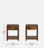Ouvano Minimalist Bedside Cabinet for Modern Home Setup - Image 4