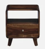 Palencia Natural Finish Wooden Side Table - Image 3