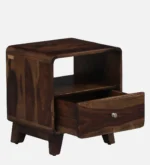 Palencia Natural Finish Wooden Side Table - Image 6