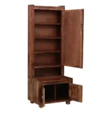 Pelisandre Solid Sheesham Wood Dresser in Teak Finish - Image 3