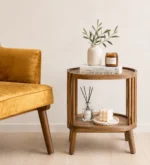Pelnique Premium Solid Wood Nightstand with Stylish Finish