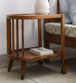 Pelnique Premium Solid Wood Nightstand with Stylish Finish - Image 4