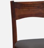 Pelvion Solid Wood Dining Table in Premium Natural Aesthetic Finish - Image 2