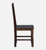 Porvexa Solid Wood Dining Table with Natural Texture and Strong Wooden Base