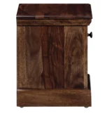 Prestive Bedroom Side Table with Utility Storage Shelf - Image 4
