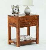 Prestova Luxury Wooden Bedside Cabinet - Image 5