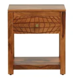 Prestova Luxury Wooden Bedside Cabinet - Image 6