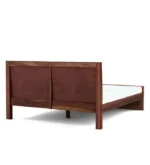 Privanta Premium Natural Wood Bedroom Bed with Elegant Minimal Finish - Image 4