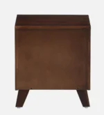 Pruven Sheesham Wood Bedside Table in Storm Grey Wood Finish - Image 7