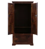 Rdorn India Aspen Wooden Finish Wardrobe with Mirror - Image 5