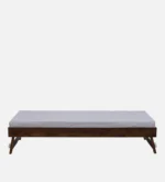 Denvio Wooden Single Bed in Dark Wenge Finish with Durable Build - Image 2