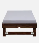 Denvio Wooden Single Bed in Dark Wenge Finish with Durable Build - Image 5