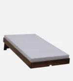 Denvio Wooden Single Bed in Dark Wenge Finish with Durable Build - Image 9