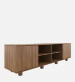 Ridgewood Acacia Wood TV Unit in Water Resistant Antique Walnut Finish - Image 5