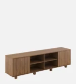 Ridgewood Acacia Wood TV Unit in Water Resistant Antique Walnut Finish - Image 6