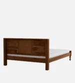 Rlsovia Natural Finish Solid Wood Bed with Sophisticated Modern Look - Image 6