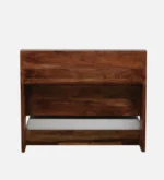 Rlvani Sheesham Wood Single Bed with Smooth Edges in Honey Oak Finish for Modern Homes - Image 9