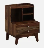 RoyalTimber Natural Finish Bedside Table - Image 7