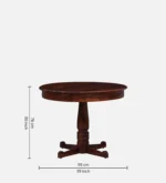 Rrveta Sheesham Wood Dining Set in Warm Forest Tone - Image 11