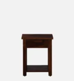 Rustic Nature Inspired Nightstand with Drawer Storage - Image 7