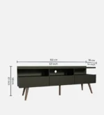 Shuhan Mango Wood Entertainment Unit In Dual Tone Walnut Finish - Image 3