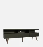 Shuhan Mango Wood Entertainment Unit In Dual Tone Walnut Finish - Image 5
