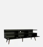 Shuhan Mango Wood Entertainment Unit In Dual Tone Walnut Finish - Image 6