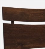 Senviro Solid Wood Single Bed with Elegant Headboard Design - Image 8