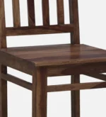 Servixa Solid Wood 6 Seater Dining Table in Natural Grain Finish for Modern Homes - Image 10