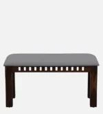 Sistel Sheesham Wood 4 Seater Dining Set In Scratch Resistant Provincial Teak Finish With Marble Top - Image 2