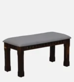 Sistel Sheesham Wood 4 Seater Dining Set In Scratch Resistant Provincial Teak Finish With Marble Top - Image 12