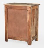 Sivaroa Luxury Solid Wood Bedside Cabinet in Teak Finish - Image 9