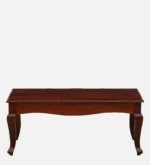 Solid Oak Joinery Coffee Table in Classic Teak Finish - Image 5