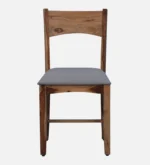 Sorevyn Sheesham Wood Dining Set in Natural Flow Texture - Image 3