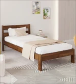 Soverb Single Size Bed In Brown Maple Colour - Image 5