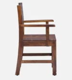 Cambrey Solid Sheesham Wood Chair in Walnut Finish - Image 6