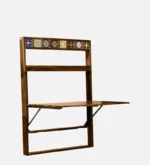 Sranya Solid Sheesham Wood 4 Seater Dining Table with Natural Grain Finish - Image 6