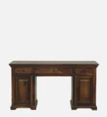 Stand Sheesham Wood Writing Table in Scratch Resistant Provincial Teak Finish - Image 6