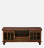 Stonefield Mango Solid Wood TV Console in Stain Resistant Dark Espresso Finish - Image 7