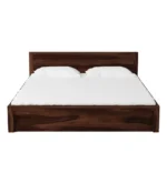 Takvera Sheesham Wood Storage Bed in Warm Natural Tone - Image 4