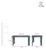 Talira Sheesham Wood 6 Seater Dining Set In Scratch Resistant Provincial Teak Finish - Image 4