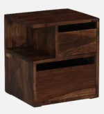 Tavana Natural Wood Bedside Stand - Image 2