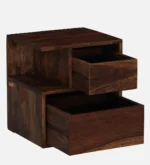 Tavana Natural Wood Bedside Stand - Image 9