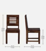 Tolmera Wooden Dining Table with Pure Grain Finish - Image 10