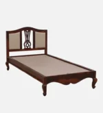 Trivona Solid Wood Single Bed with Natural Grain Texture - Image 6