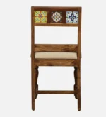 Uelvora Sheesham Wood Dining Set in Light Earth Finish - Image 9